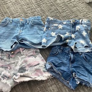 Kids jean shorts
